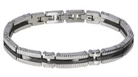 Bracelet Rosso Amante Man in Steel UBR886QB